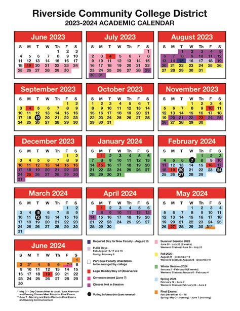 Rcc Calendar Spring 2023